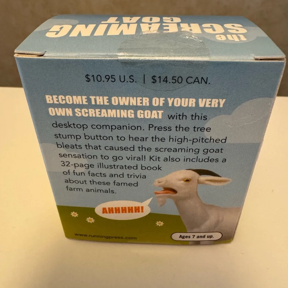 The Screaming Goat Toy with Pocket Guide - Picture 2 of 2